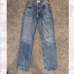 AGOLDE mom jeans, size 25